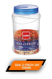 Cello Seal O Fresh Jar 3000ml